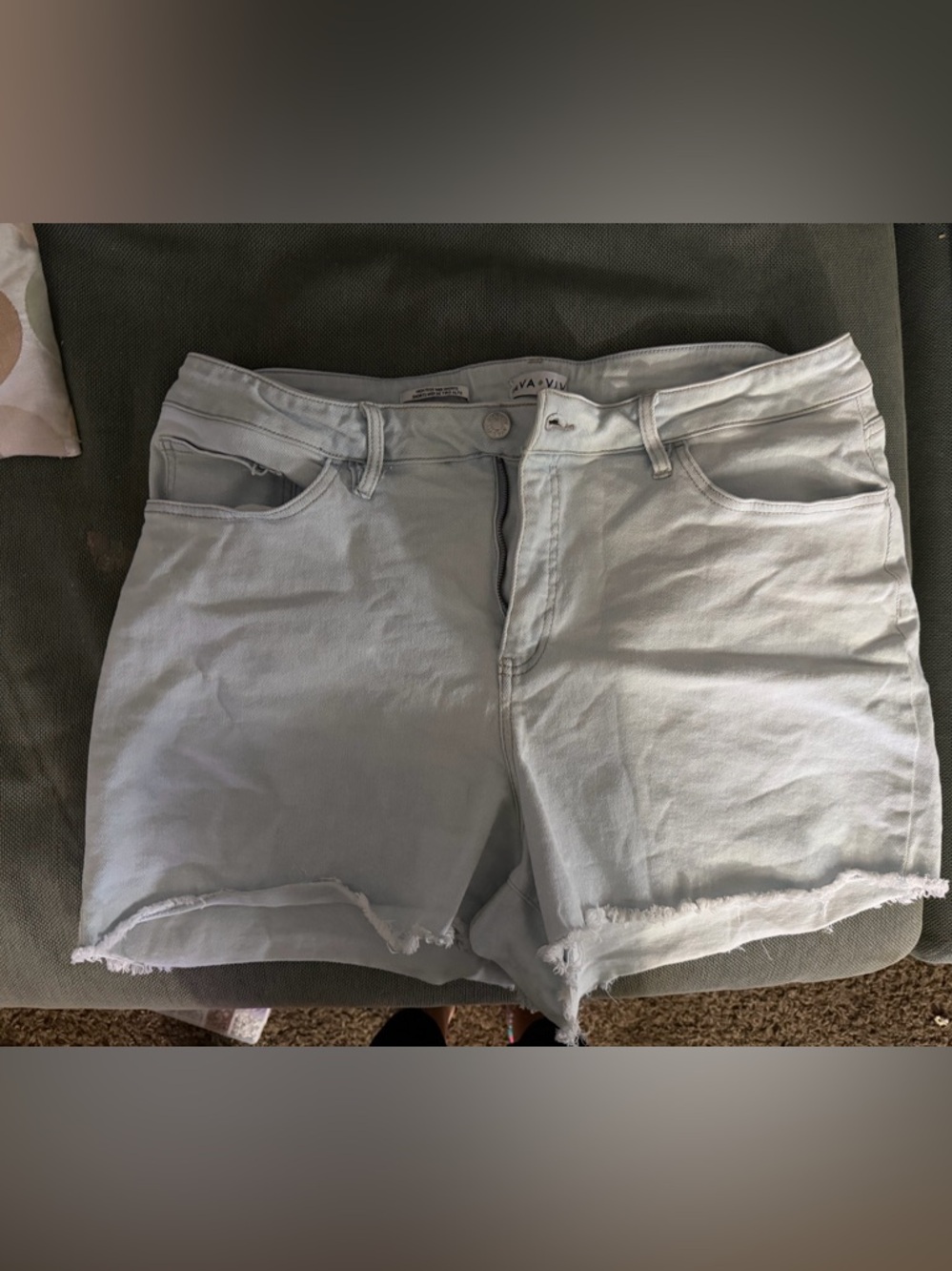 Ava & Viv Light Blue Denim Shorts